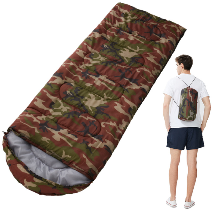 Adult Outdoor camping Sleeping Bag Ultralight Camping Waterproof Sleeping Bags Thickened winter warm sleeping bag