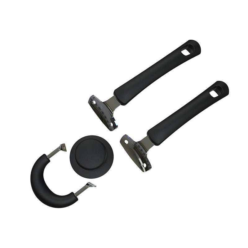 Ручка для посуды bakelite, ручка с двойной ручкой, из нержавеющей стали