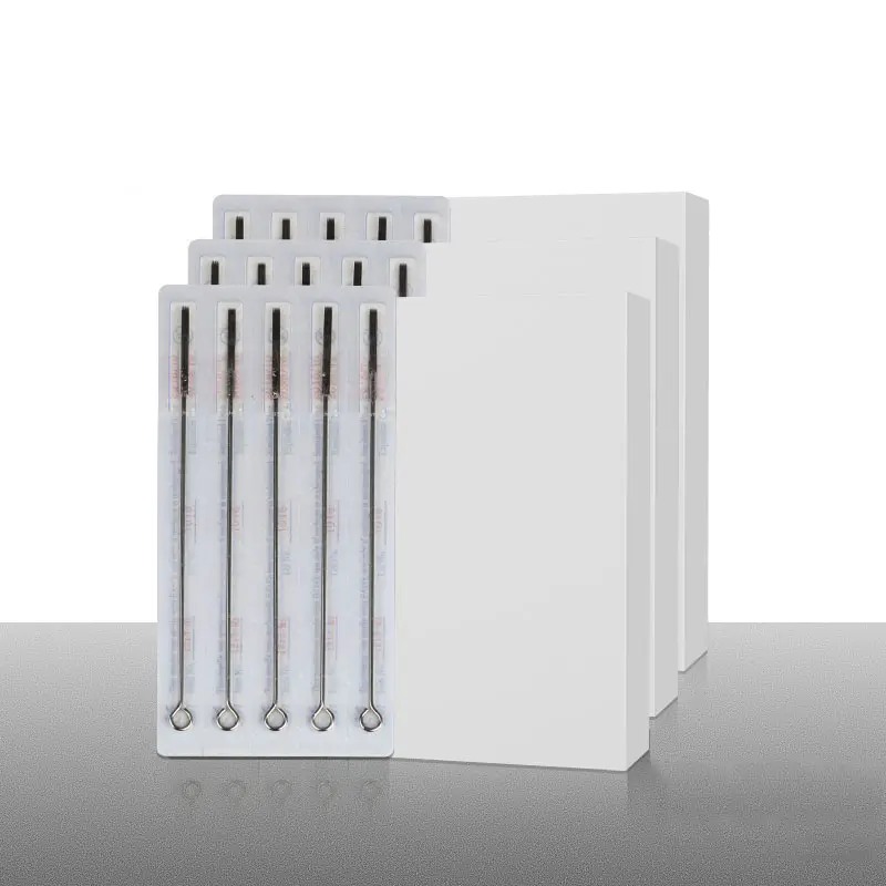 50pcs 0.35MM Tattoo Needles 5M2 7M2 9M2 11M2 13M2 15M2 Disposable Stainless Steel Tattoo Needle for Coil Tattoo Machine