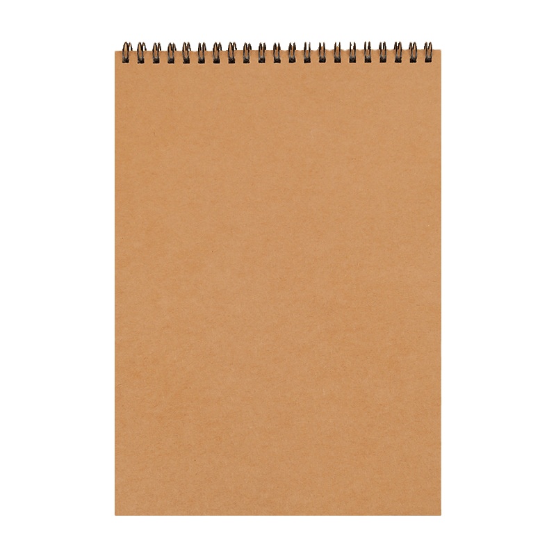 custom printed custom logo A5 hard cover sublimation cheap custom spiral bingding notebook