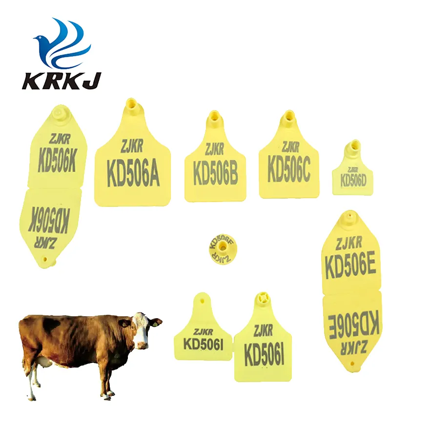 KED KD506 factory outlet 75mm animal tag hot sale veterinary animal ear tag printer for cattle goat