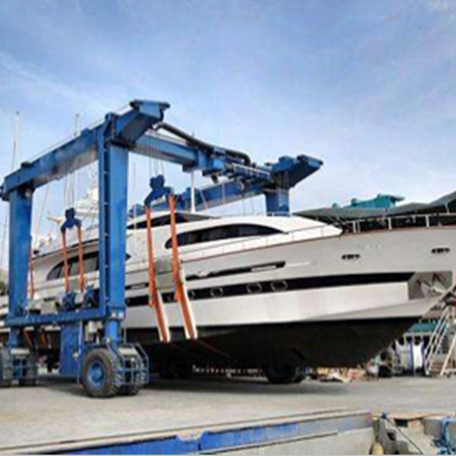High quality marine yacht crane boat mount mobile boat lifting crane