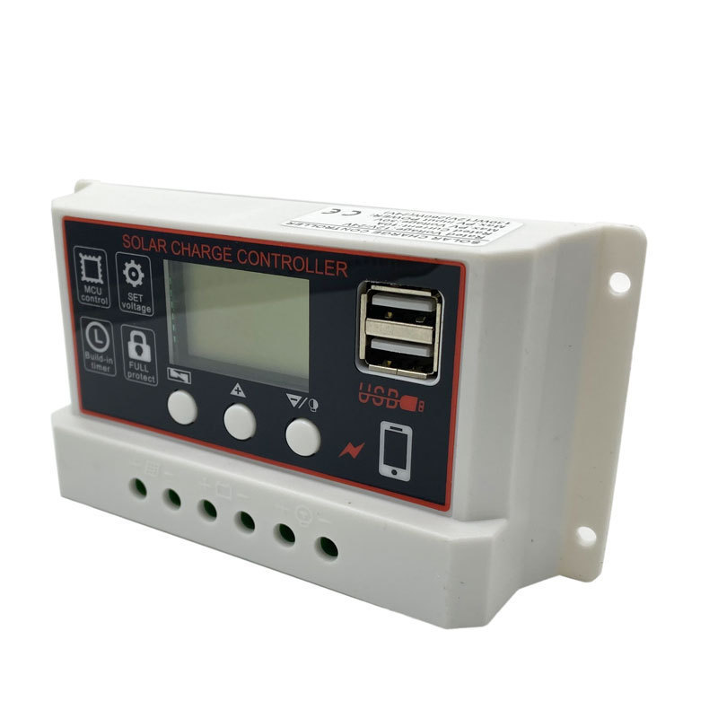 Solar System Charging Controller Solar Automatic 12V 24V Battery Regulator 30a PWM