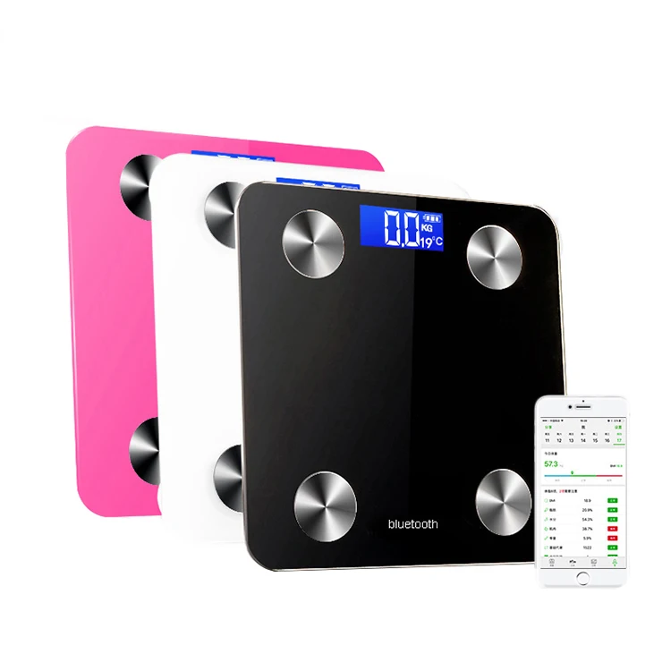 Weikang 180 кг bluetooth электронные весы для измерения веса тела и жира