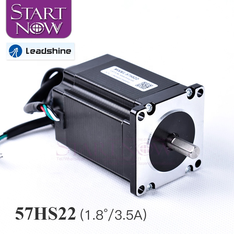 Leadshine 57HS22 NEMA23 шаговый двигатель Ось Длина 21 мм 4 провода ось диаметром 8 мм 57CM22X 2-фазный шаговый двигатель