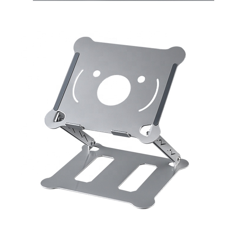 Private model Aluminum Ergonomic Stand for Laptop Adjust Foldable Portable Desk Laptop Stand