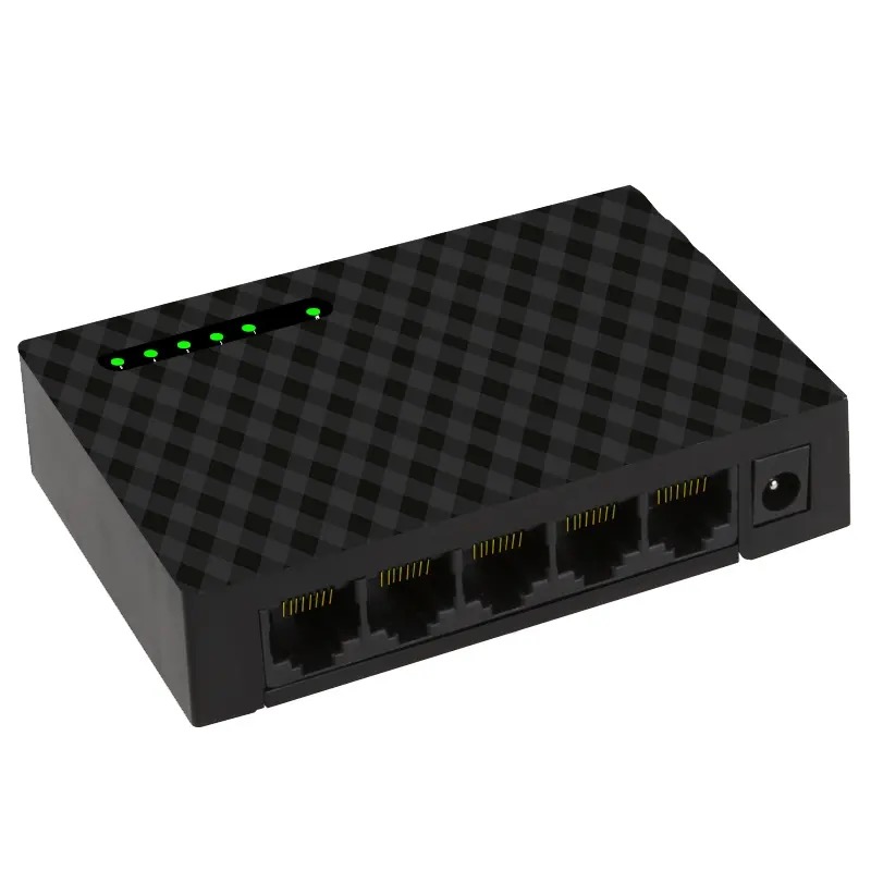 Huastlink Новое поступление Mtk7530 10/100/1000 Mpbs 5 портов гигабитный сетевой коммутатор