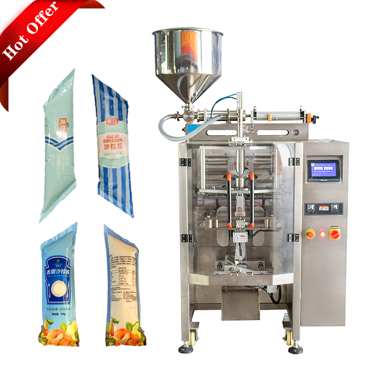 Tomato Paste Filling And Sealing Packing Machine Tilt Incline Bag Packing Machine