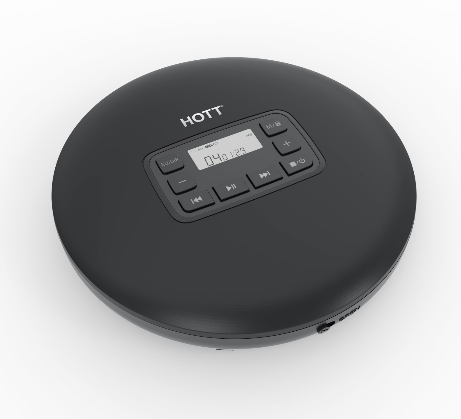 HOTT CD-плеер Перезаряжаемый USB провод для подключения 5V силовой кабель противоударный портативный небольшой стерео персональных черная плеер