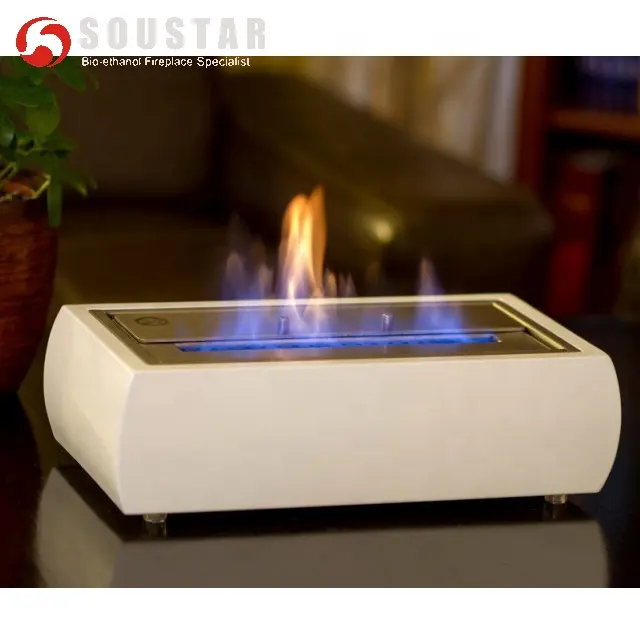 Home indoor used mini table bio fireplace for living room decoration