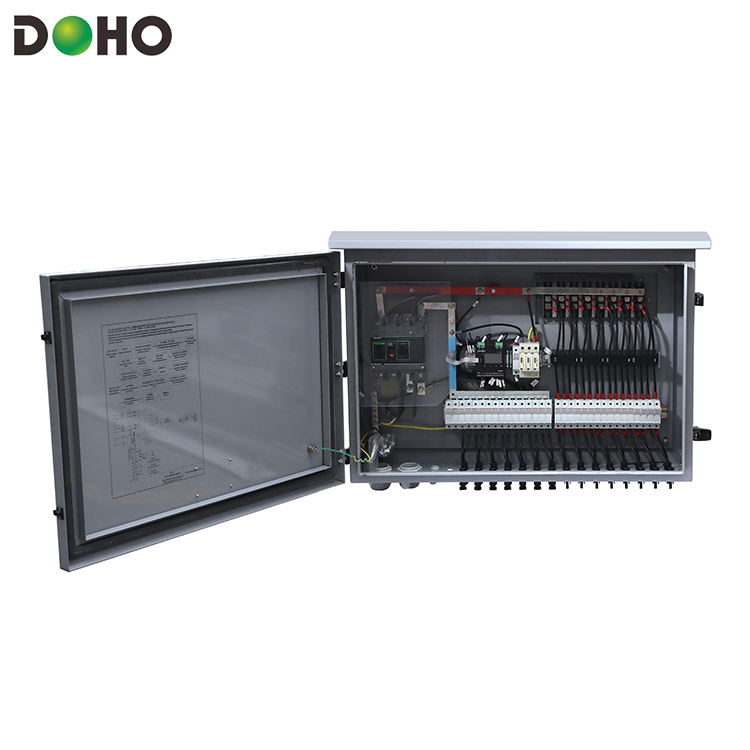 Бокс доступа DOHO Bwx для сетевого подключения, электрическая комбинирующая коробка для солнечных панелей с монитором, переменный и постоянный ток