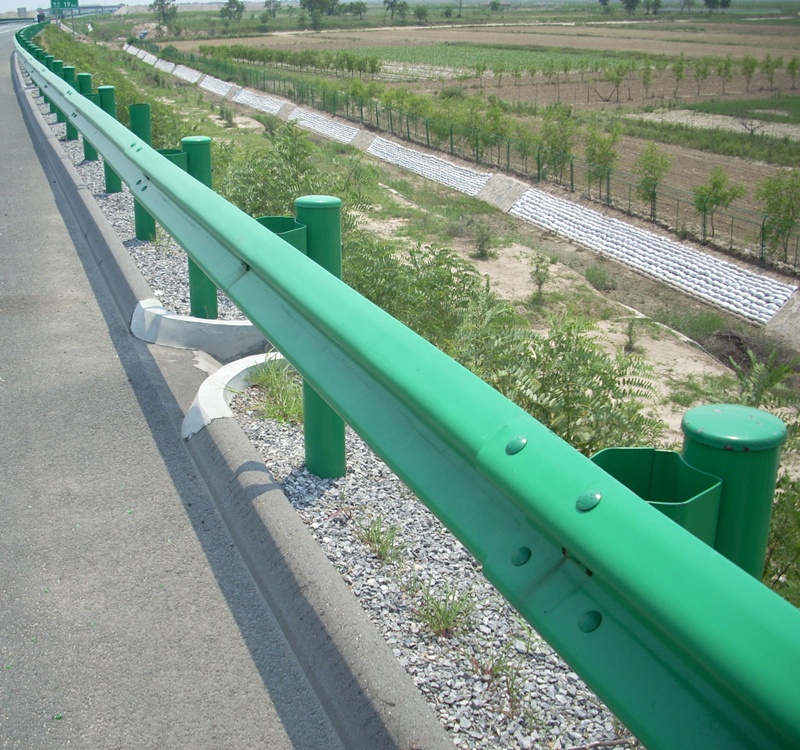 Traffic Road Safety W Beam Highway Guardrail Fence