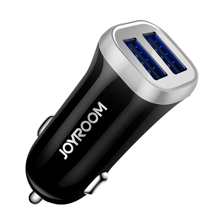 Joyroom Быстрая зарядка зарядное устройство для автомобиля с двумя портами Usb 3.1A для мобильного телефона/iPhone