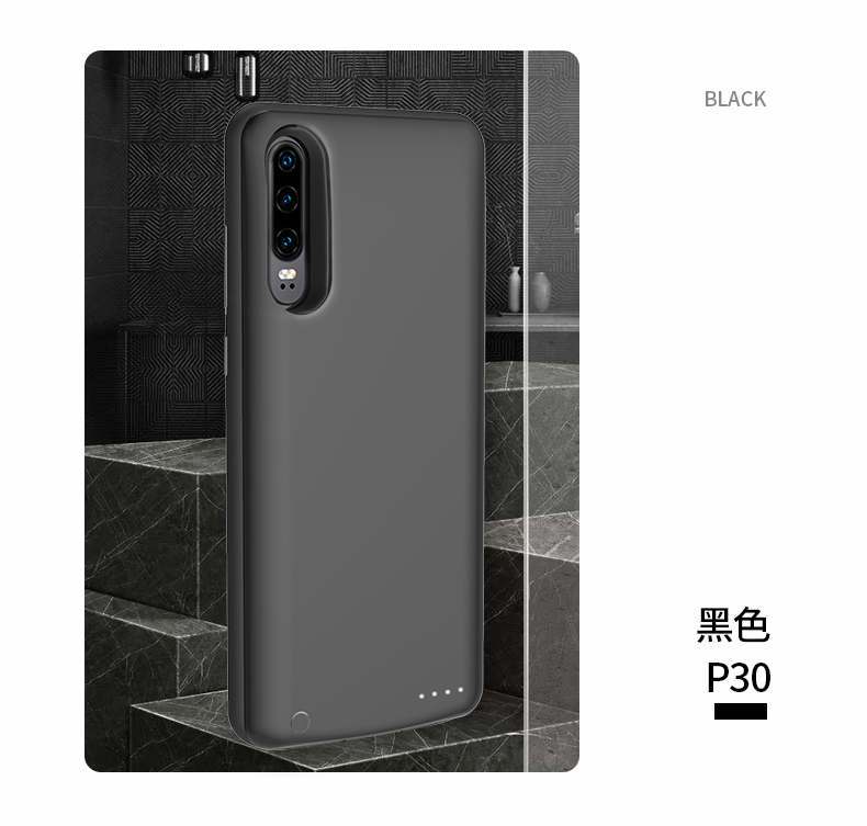 Чехол Yapears для аккумулятора Huawei P30, зарядный чехол для Huawei P30, портативный внешний аккумулятор 6500 мАч