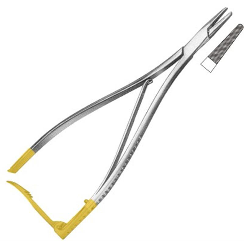 High Quality In Stock Fine Point Medical Surgical Instruments Stainless Steel TC Mathiue ZWEIFEL Needle Holders