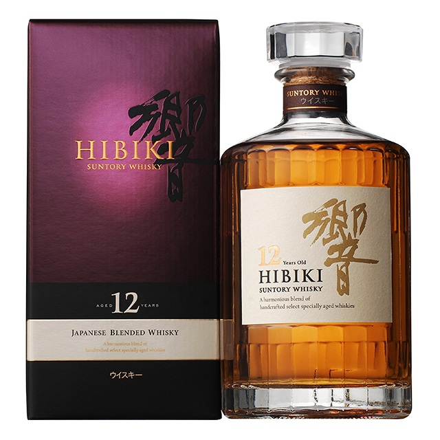 Japanese thematic gifts blended wine bottle whiskey hibiki suntory