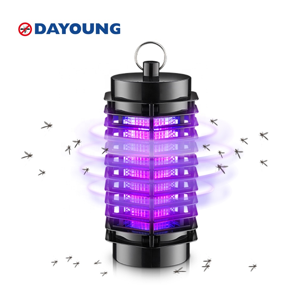 AC 120V/220V 3W 8 шт. UV LED CE, VDE подключение черного цвета напольный коврик для мухобойка для борьбы с вредителями противомоскитная лампа