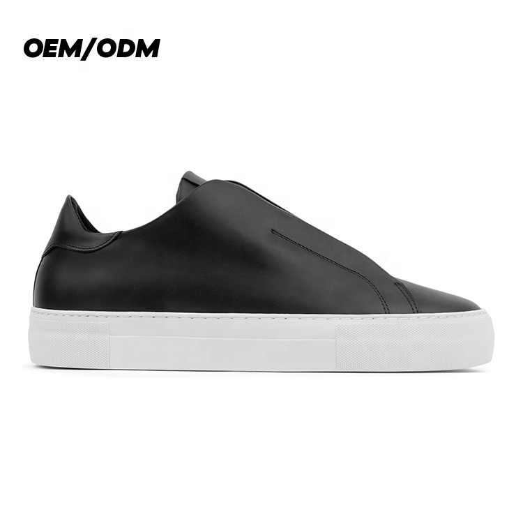 OEM/ODM SMD Hot sale slip on walking style rubbers shoes men leather casual