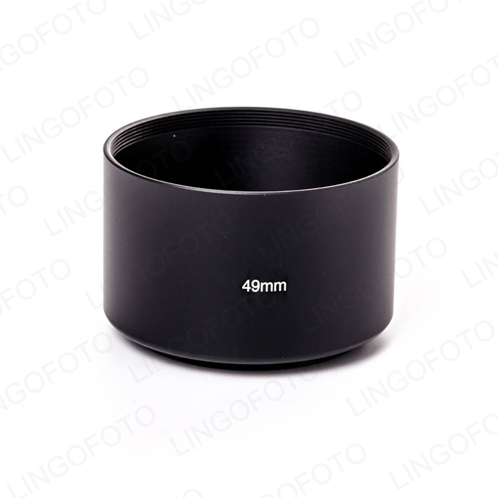 49mm Screw on Metal Camera Lens Hood for Pentax Takumar 100mm f4 4