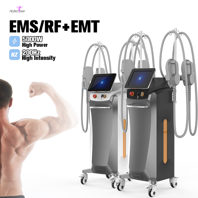 OEM 14 Tesla High Energy 4 ручки Ems Slim Neo с Rf Ems для похудения Nova Body Sculpt, устройство для скульптурирования мышц Ems