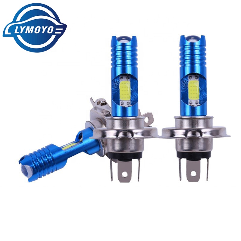 DC12v мотор 30LED COB лампа все-в-одном лампа фары 8 Вт белый + RGB мотоцикл accessled H4 фара мотоцикла Hi/Low