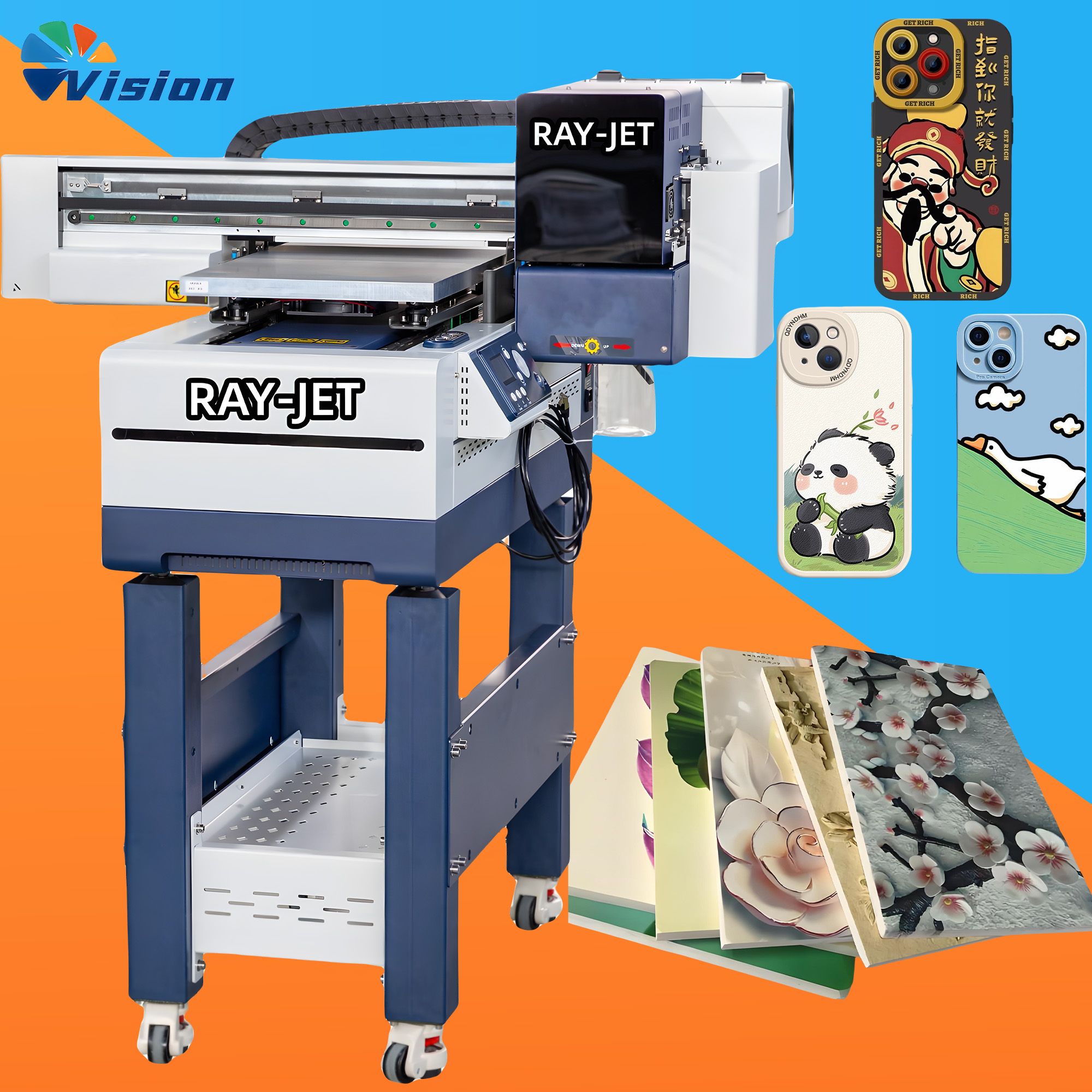 Hot Selling Uv Flatbed Printer Uv Dtf Unmanned printer Machine For Plastic Bags