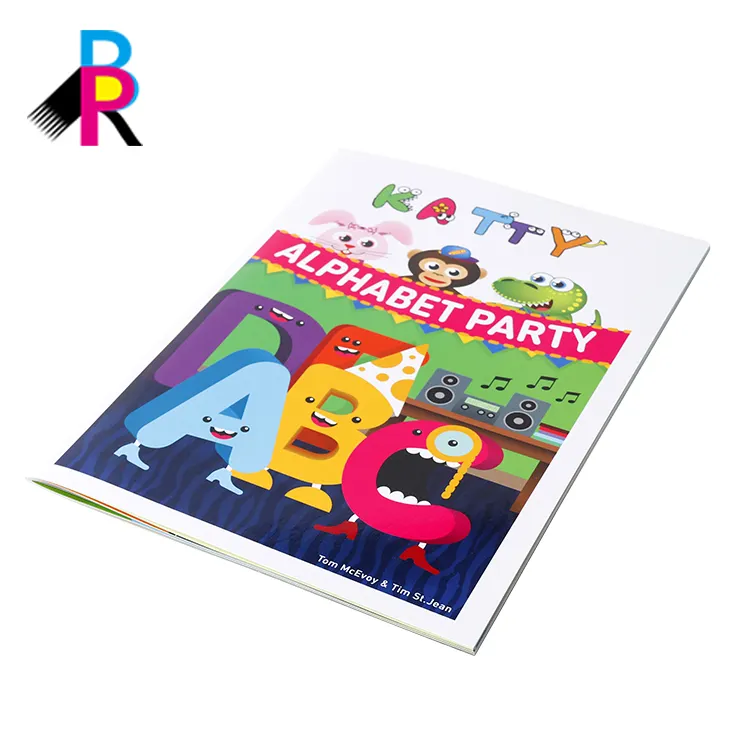 Customized Delicate Lovely Learning Phonetic Alphabet Children's Language Learning Books