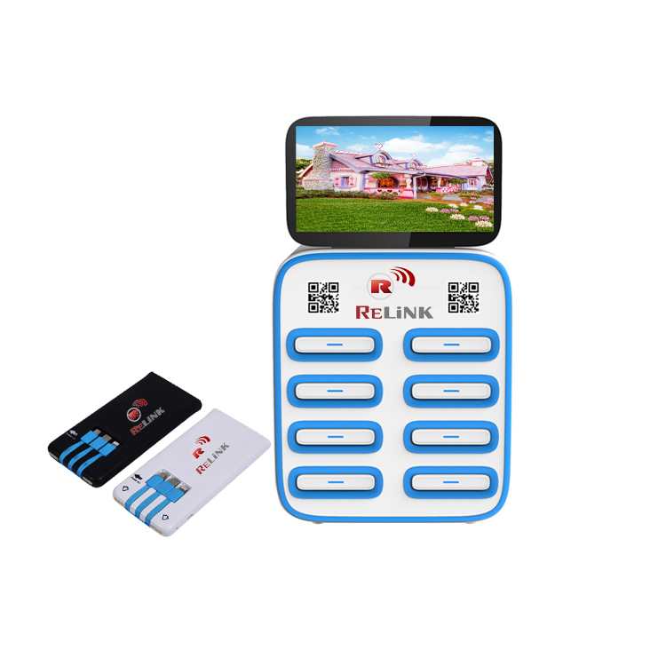 CS-S08 кофе бар рабочему столу Powerbank Прокат машину меню Power Bank проката