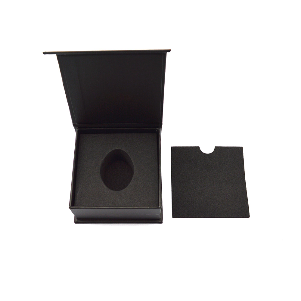Wholesale High Quality Custom LOGO Printed Black Gift Packaging Guasha Gua Sha Tool Box Packing Box