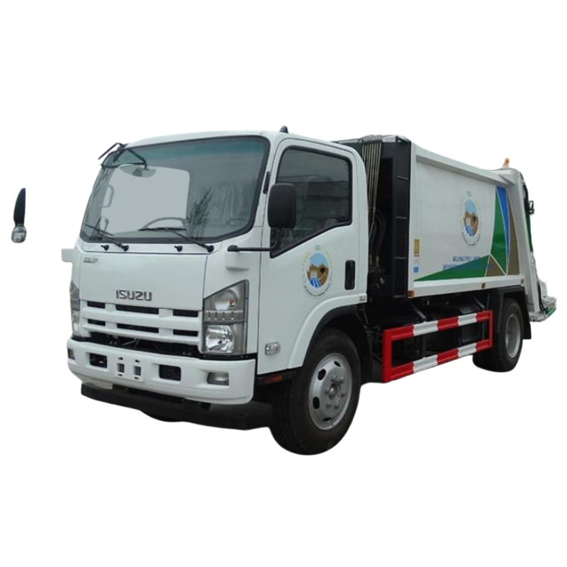 Хорошая цена, мусоровоз ISUZU 700P 4*2 LHD 5T для продажи, новый мусоровоз ISUZU 8 куб. М, мусоровоз, задний погрузчик