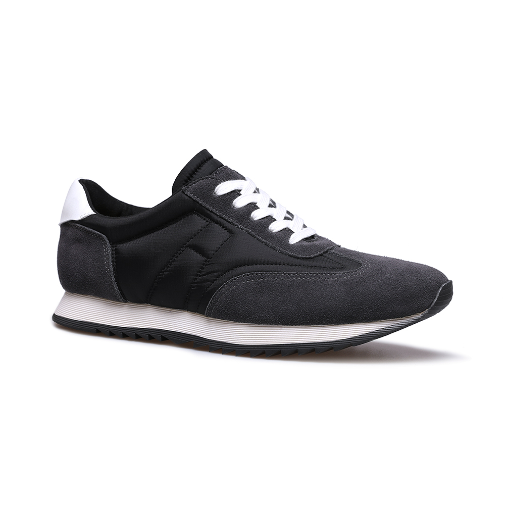Custom Luxury Leather Retro Style Mens Casual Sports Running Shoes