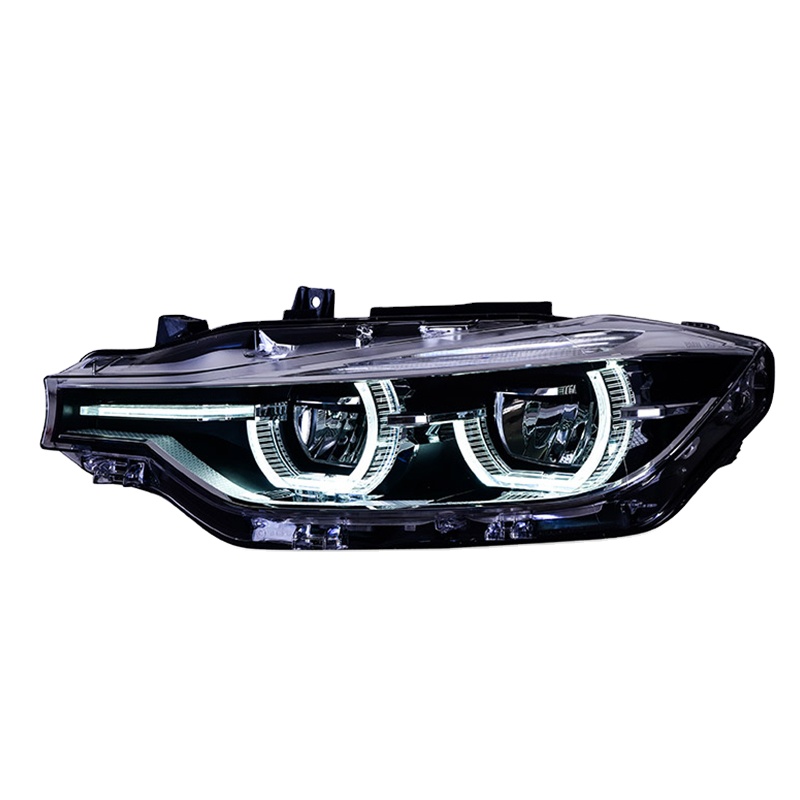 Автомобильные фары для BMW F30 F35 318 320 325 328 330 335 2013-2015 года, светодиодные фары с ангельскими глазами
