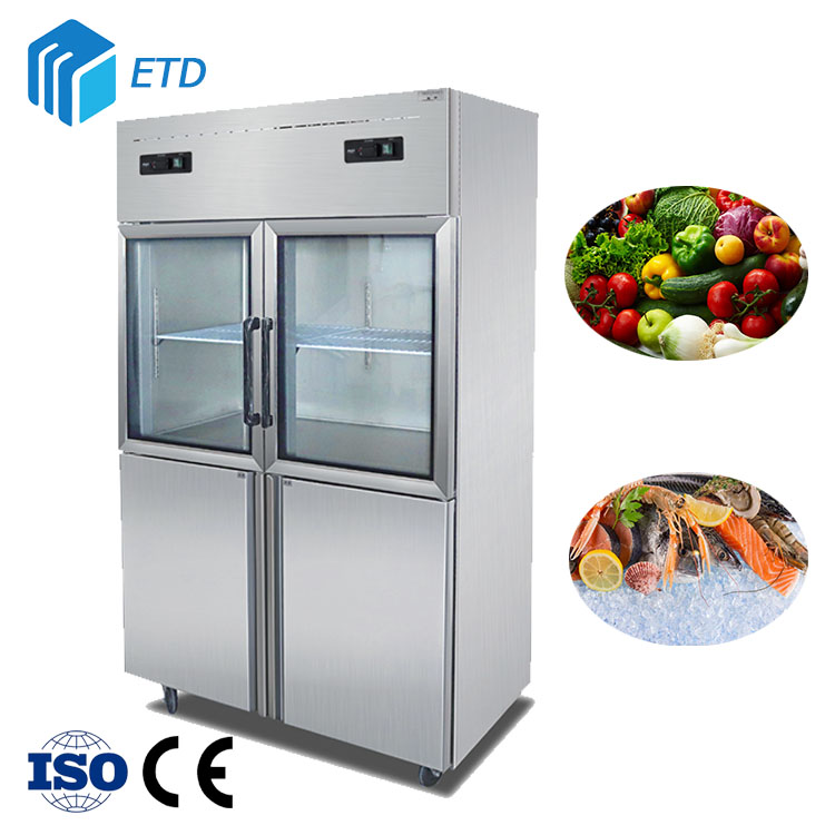 Commercial Freezer Upright Refrigerators Top Freezer Vertical Fridge Refrigerator Equipment