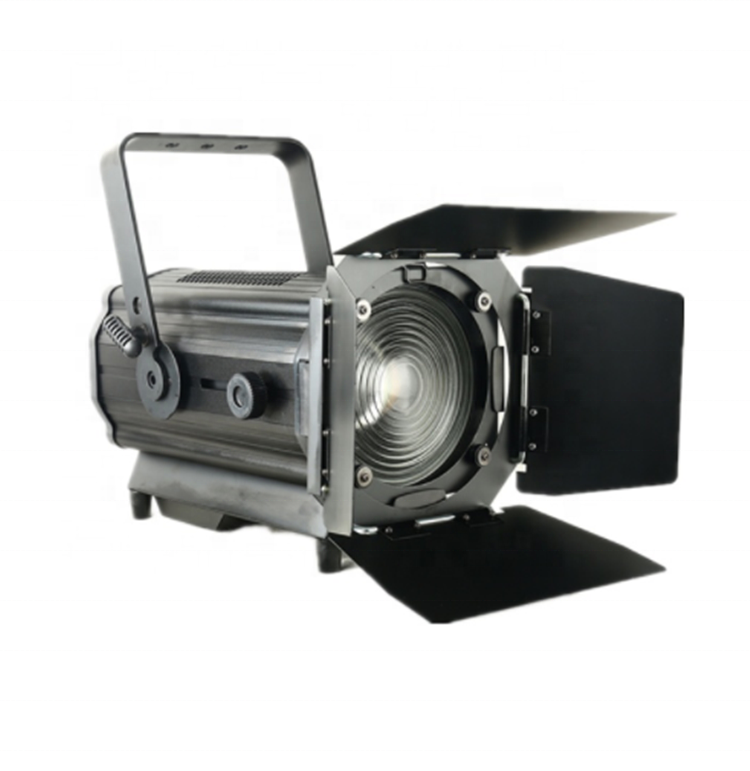 Камера TV Cob Светодиодный прожектор 200 Вт двухцветный dmx Fresnel lights CRI90 с автоматическим зумом