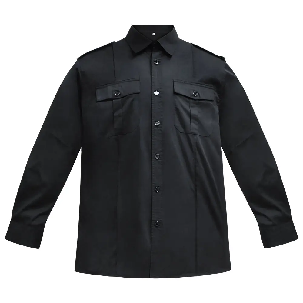 Security Guards Uniform Shirts In Long Sleeve