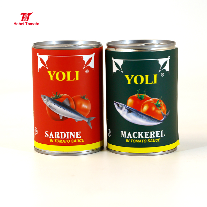 Хит продаж, вкусная и свежая консервированная скумбрия в томатном соусе, 425 г