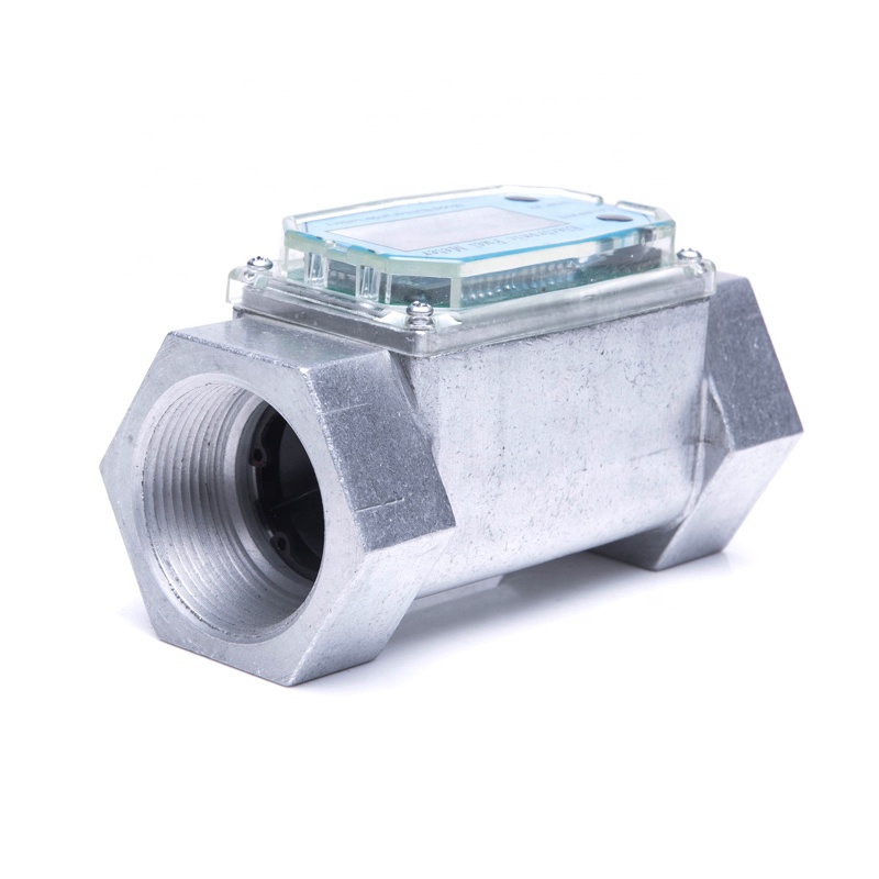 2021 NEW HOT SALE High Accuracy Turbine Digital Diesel Flow Meter oval gear preset function Oval flow meter