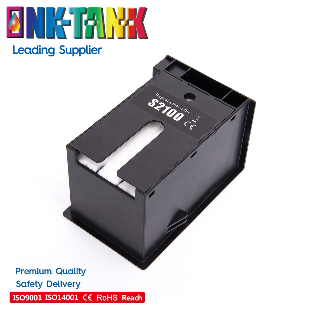 INK-TANK C13S210057 S2100 SC13MB Совместимость отработанных чернил обслуживания Коробка для Epson SureColor SC-T2100 SC-F570 F500 F570