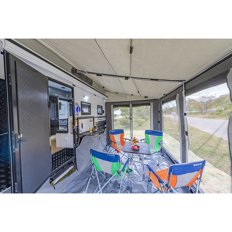 COMPAKS RV Прямая поставка от китайского производителя со стандартным размером внедорожный кемпер, прицеп