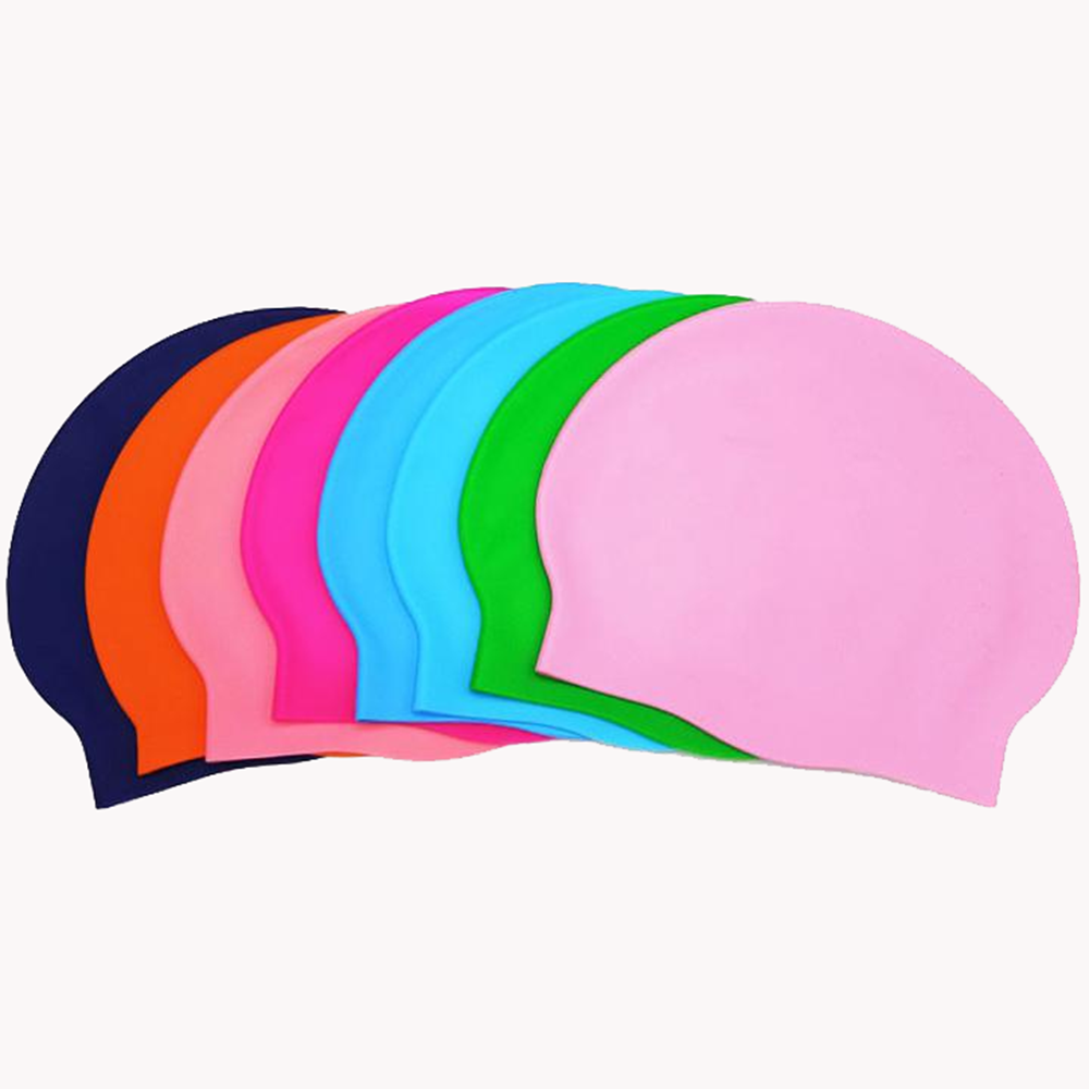 Пользовательские мультфильм печати силиконовые плавать cap hat