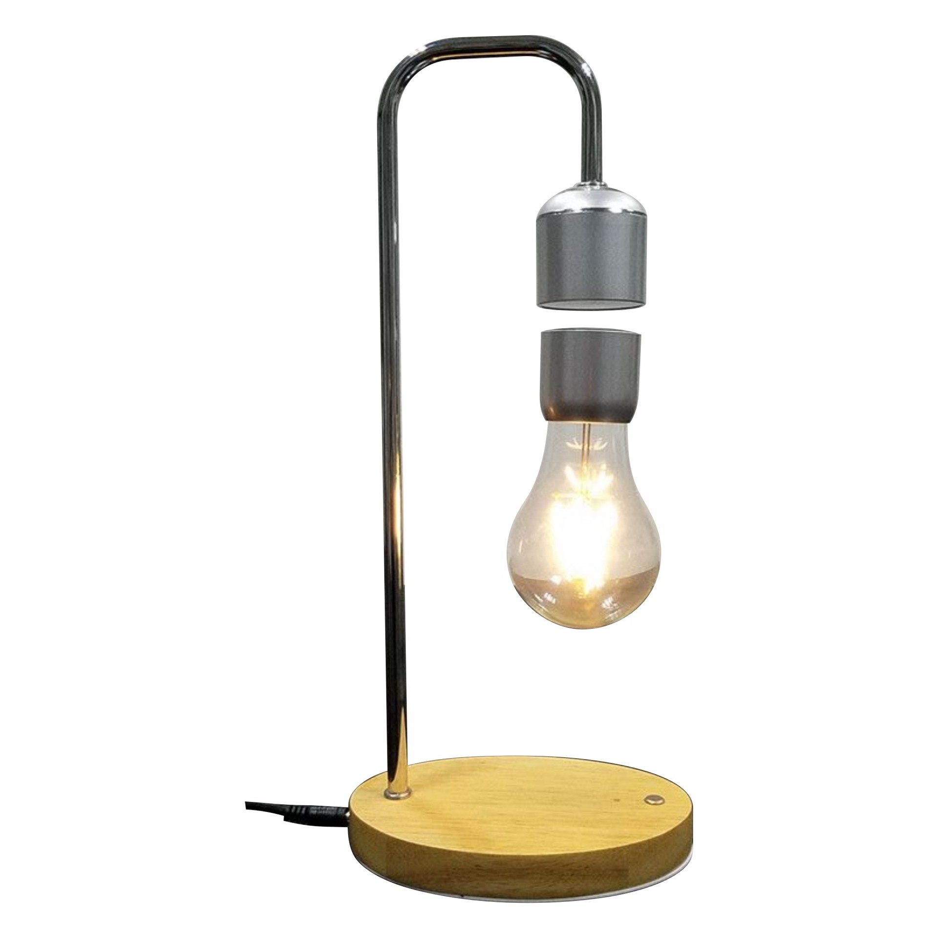 Creative Magnetic Suspension LED Bulb Table Light Maglev Wireless Reading Floating Multifunction Table Lamp Fancy Lamps