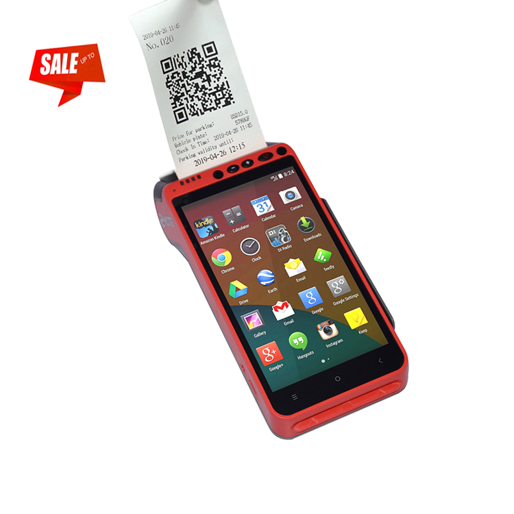 Android 7,0 офлайн pos-машина портативный pos-терминал с печатью этикеток 5 Мп камера HCC-Z100C