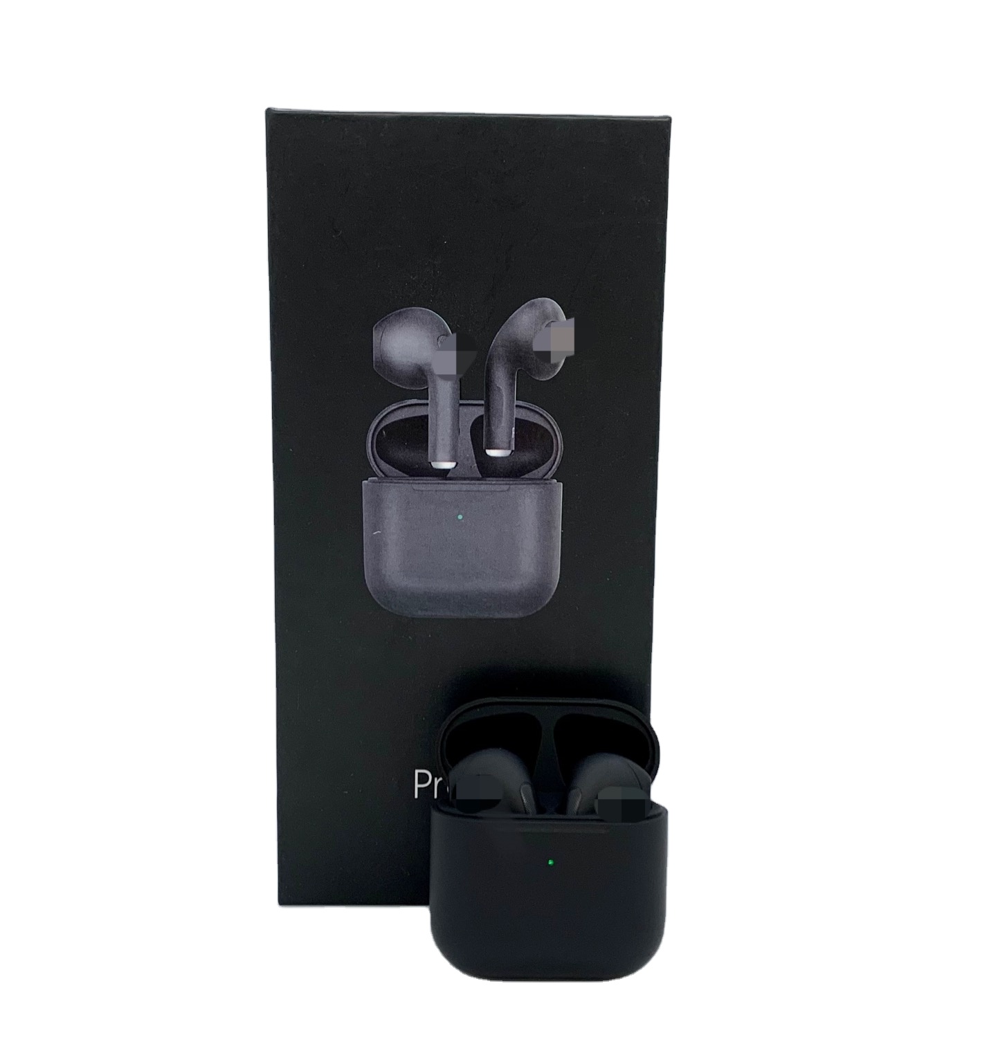 WholesaIe Original Noise Canceling BT5.0 Auto Connect Hifi Bass Tws Wireless Air Pro 4 5 Earphone Audifonos Black Pro4 Earbuds
