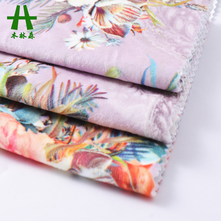 Mulinsen Textile Высококачественная однолицевая бумага с принтом, супер мягкая очень эластичная плотная ткань