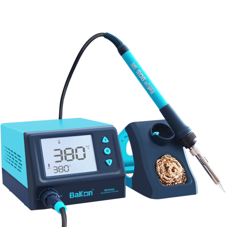 Паяльная станция BK969S с цифровым дисплеем, 110 В, SMD, 60 Вт