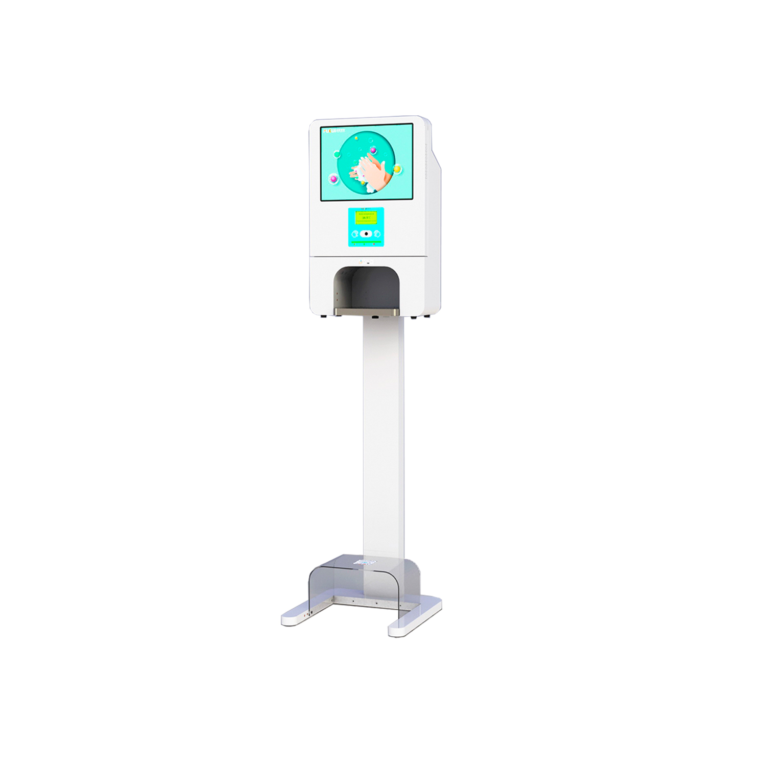 China Touchless Standing Automatic Alcohol Soap Hand Sanitizer Dispenser