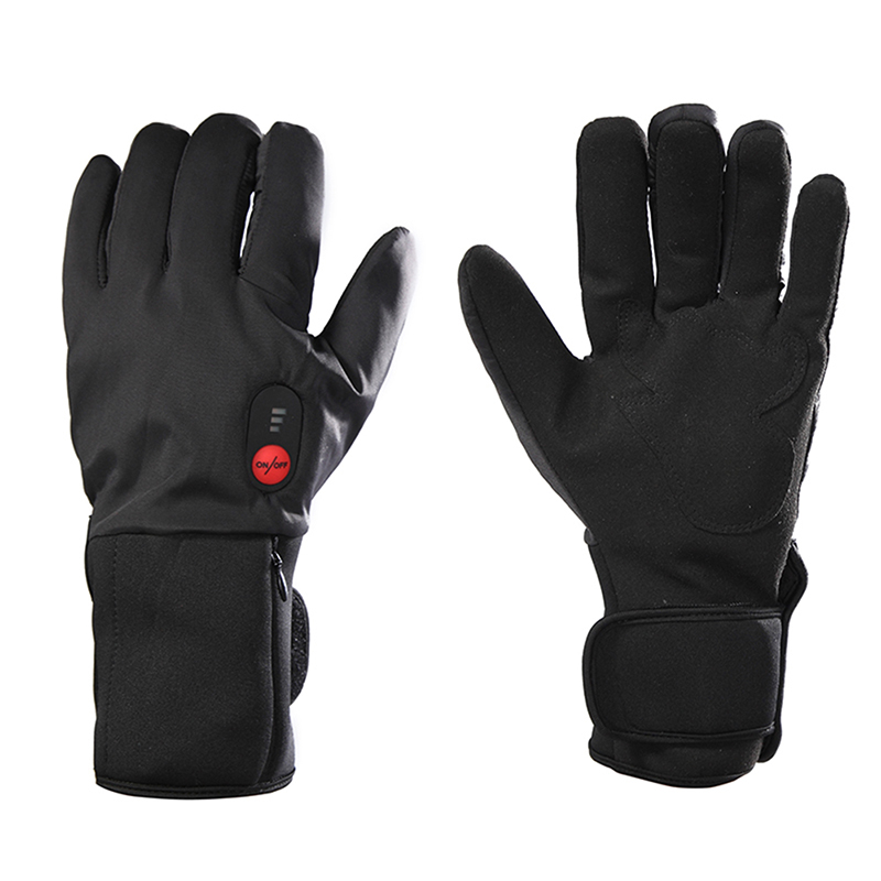 SAVIOR Unisex Windproof Waterproof Rechargeable Battery Heated Gloves Motorcycle