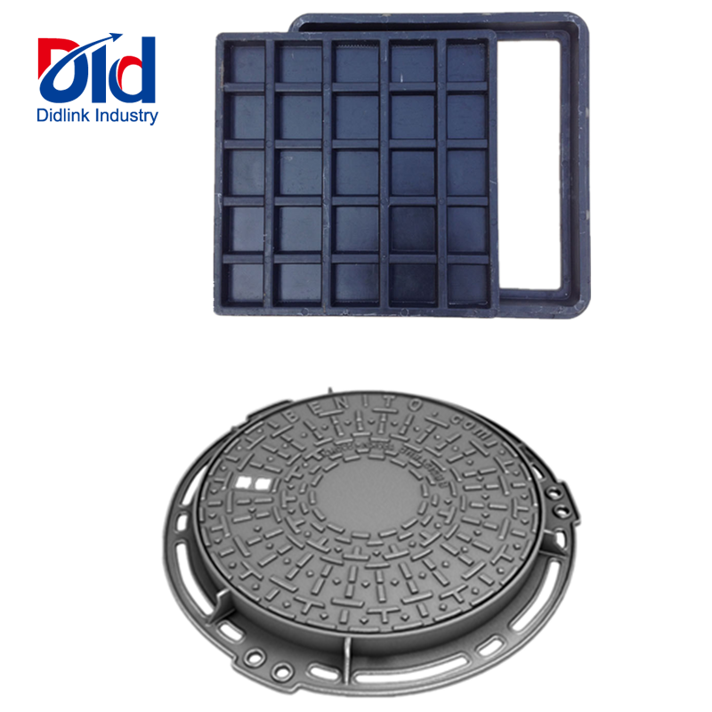 various specifications heavy duty square and round manhole cover