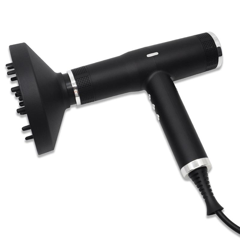 guangdong Salon Beauty Brushless Hand Hair Dryer And Straightener Wall Hair styling Leafless Hair Dryer Set