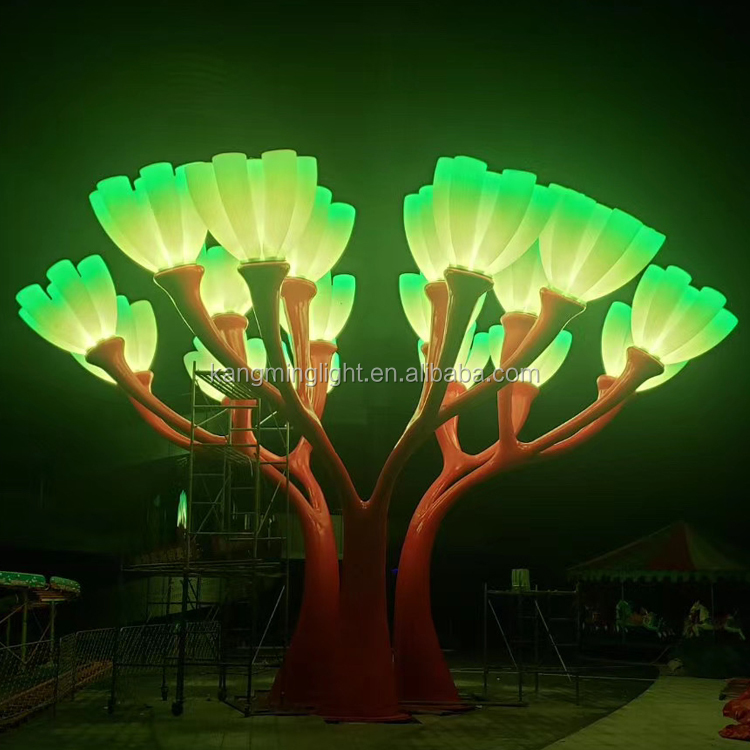 Новый дизайн Светодиодная скульптура 3D структура